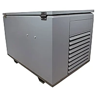 Бензиновый генератор FUBAG BS 14000 A ES в тихом зимнем кожухе 1600 RAL 7024