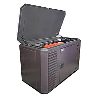 Бензиновый генератор A-iPower A13000TEAX в супертихом зимнем кожухе 1700SS RAL 8019 + блок автозапуска A-iPower 230В/400В 100А 8 ПИН