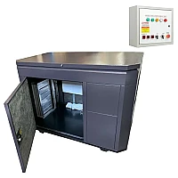 Генератор A-iPower A11000EAX в тихом зимнем кожухе 1600 RAL 8019 + блок автозапуска A-iPower 230В/400В 100А 8 ПИН
