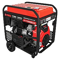Бензиновый генератор A-iPower A17000EAX в тихом зимнем кожухе 1600 RAL 7024 + блок автозапуска A-iPower 230В/400В 100А 8 ПИН