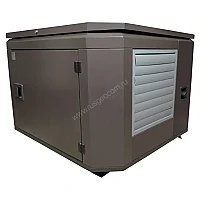 Бензиновый генератор A-iPower A7500TEA в тихом зимнем кожухе 1200 RAL 8019 + блок автозапуска A-iPower 230В/400В 100А 8 ПИН