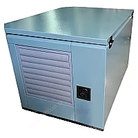 Генератор A-iPower A7000EAX в тихом зимнем кожухе 1200 RAL 7031