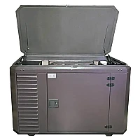 Бензиновый генератор A-iPower A17000TEAX в супертихом зимнем кожухе 1700SS RAL 8019 + блок автозапуска A-iPower 230В/400В 100А 8 ПИН