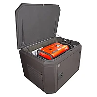 Генератор A-iPower A6000EAX в тихом зимнем кожухе 1200 RAL 8019