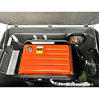 Бензиновый генератор A-iPower A11000TEAX в тихом зимнем кожухе 1600 RAL 7024 + блок автозапуска A-iPower 230В/400В 100А 8 ПИН